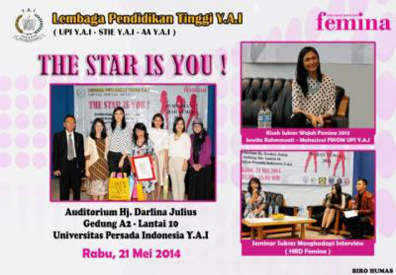 Seminar dan Pemilihan Wajah Femina 2014